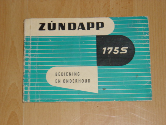 Bedienungsanleitung NL - 175 S  06-1956